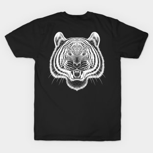 Tiger bengal tiger Siberian tiger big cat T-Shirt